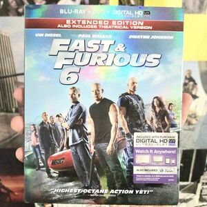 Fast and Furious 6 Blu-ray DVD